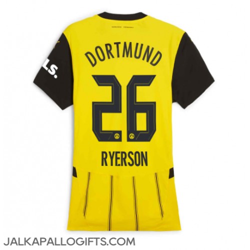 Borussia Dortmund Julian Ryerson #26 Kotipaita Naiset 2024-25 Lyhythihainen